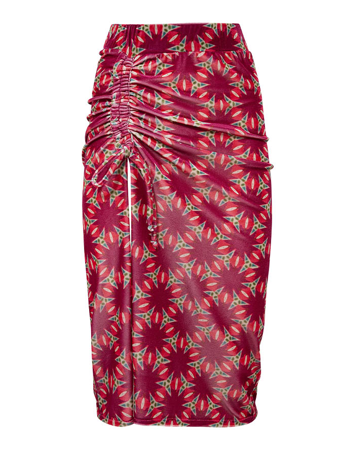 Floral Print One Piece Swimsuits and Skirt