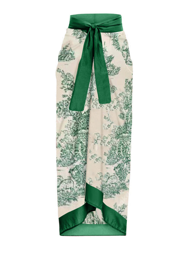 Printed Simple Fashion One Piece Swimsuit