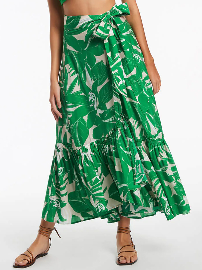 Floral Print One Piece Swimsuit And Cover up