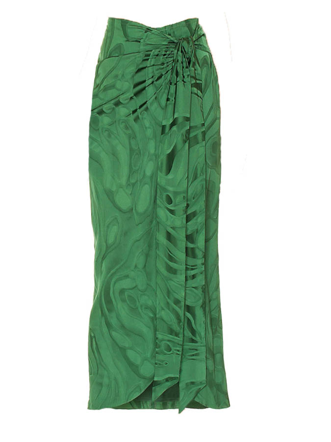 Line Print Bikini and Cover up