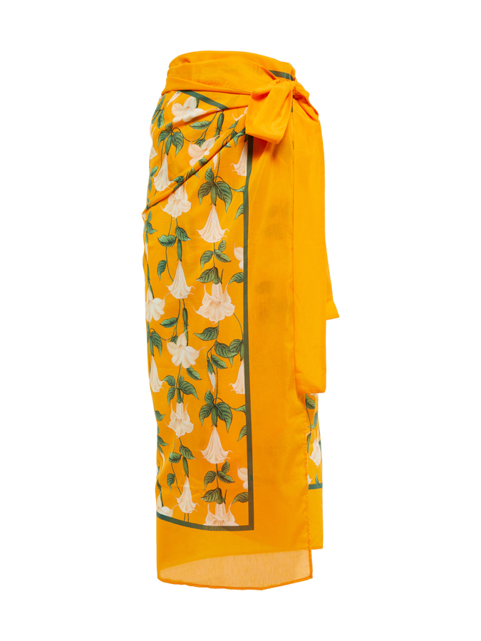 Floral Print Ruffle Casual Bikini And Cover up