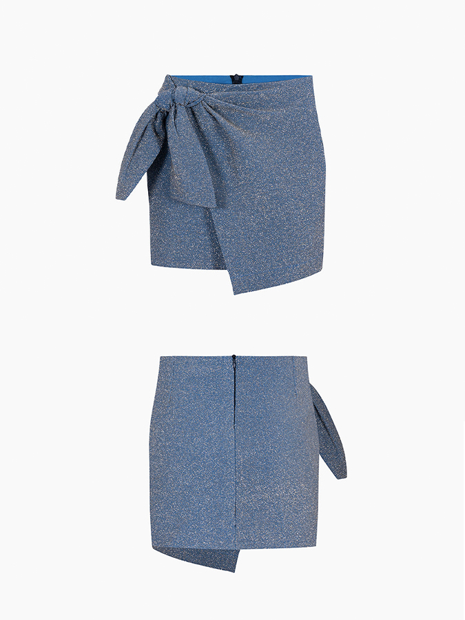 3D Petal Tie Bikini Swimsuit