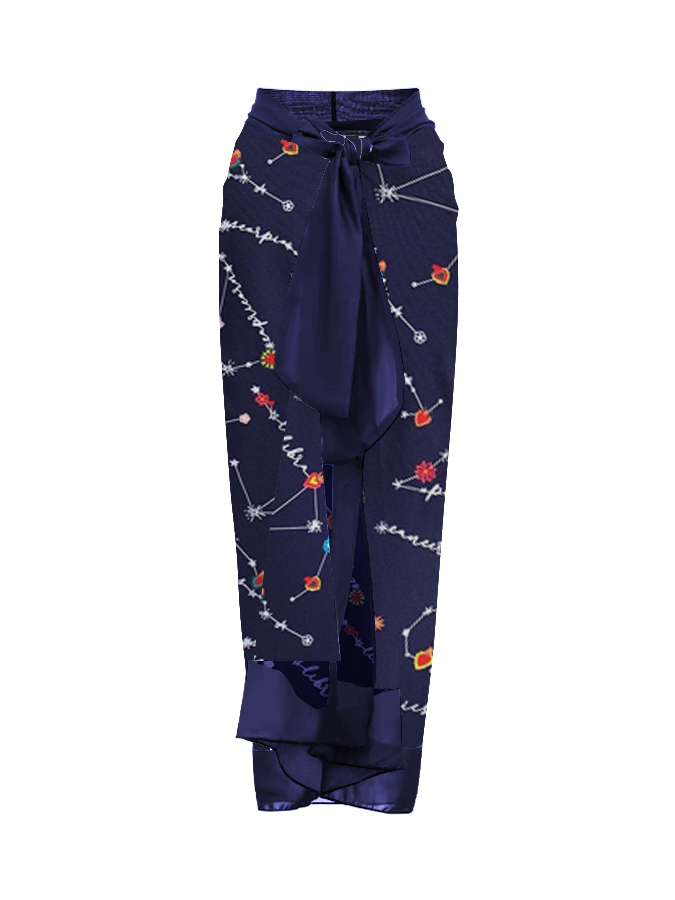 Casual Printed One Piece Swimsuit And Cover Up