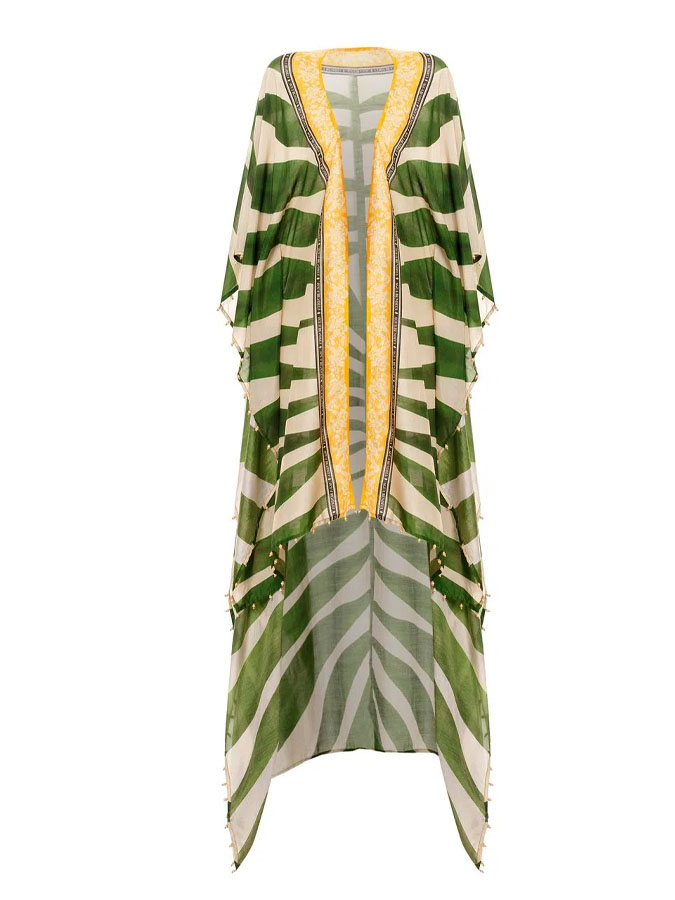 Trendy Paneled Print One-Piece Swimsuit