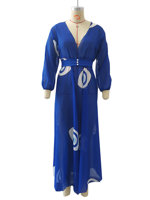 Demon Eyes Print Short Sleeve Thin Cover-Up