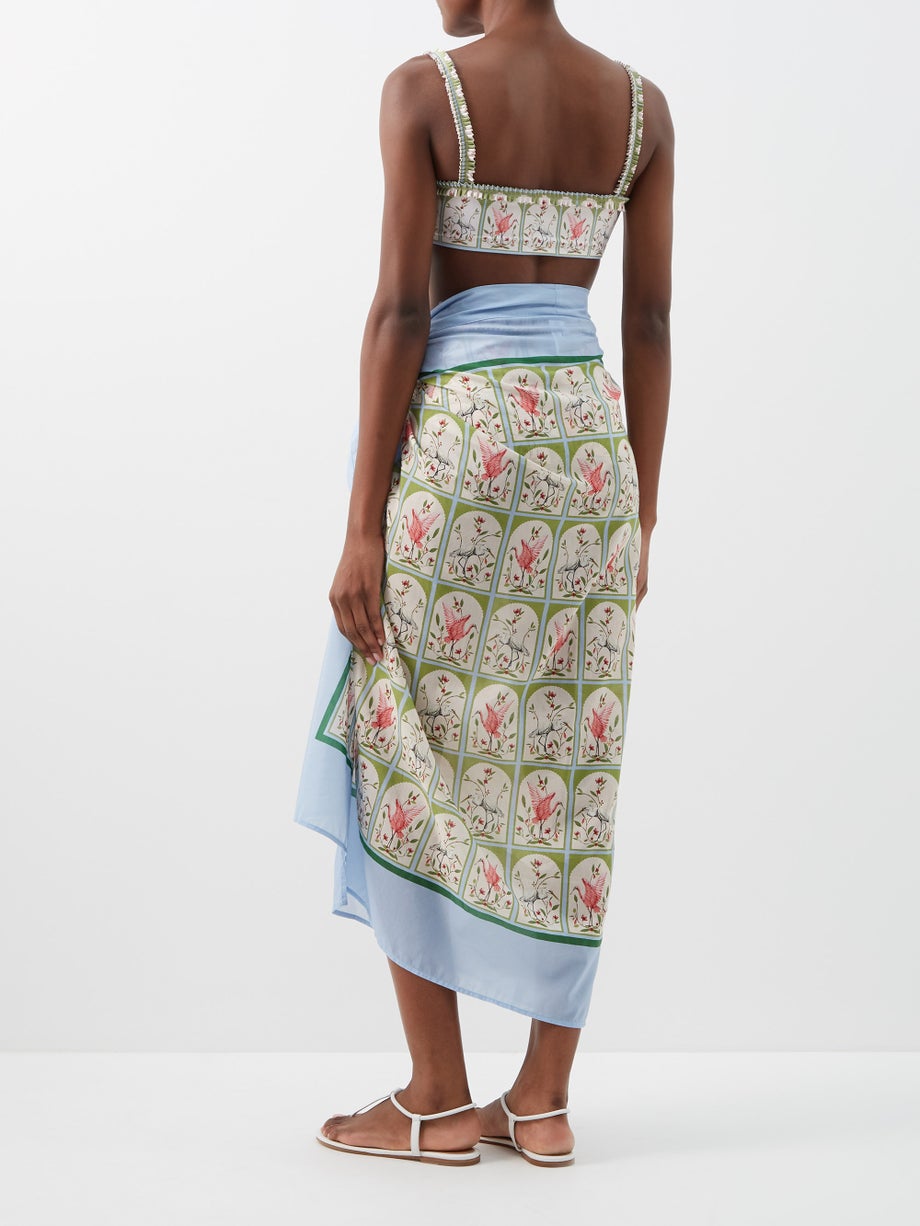 Simple Print Bikini Fashion Swimsuit