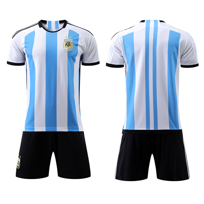 Argentina Football Short Sleeve T-Shirt and Short Sets
