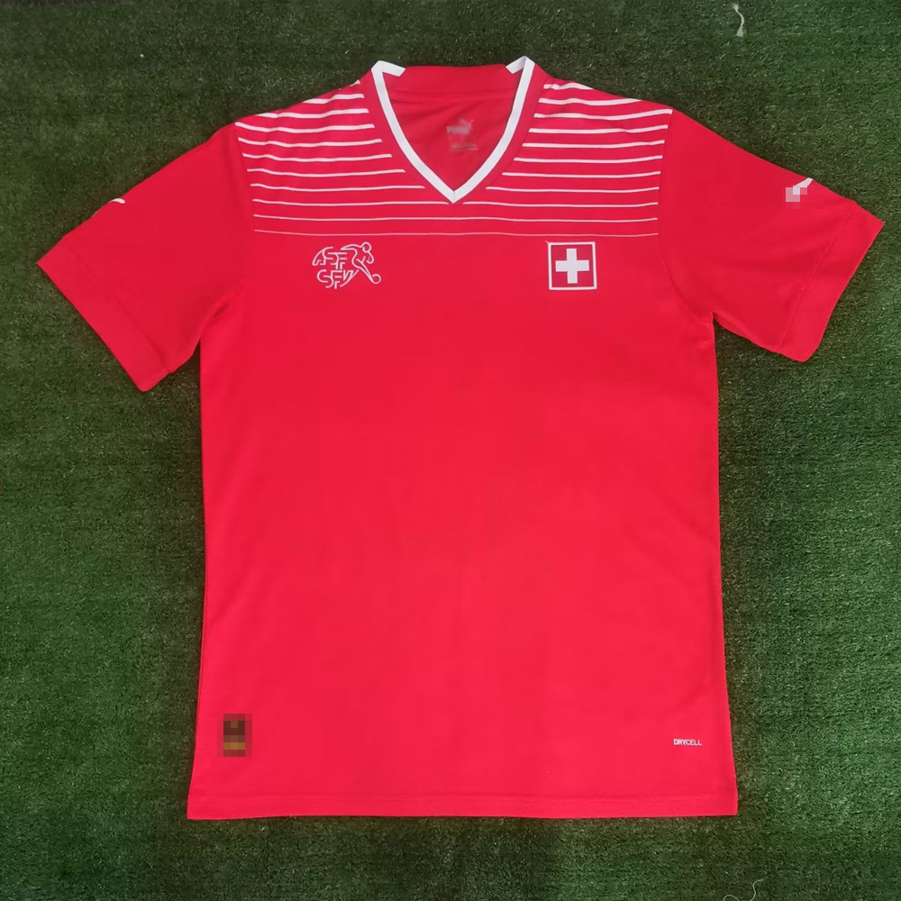 Switzerland Football Short Sleeve T-Shirt