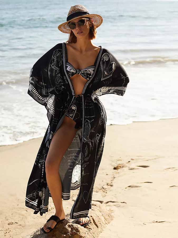 Printed Fashion Swimsuit Sets and Coverups