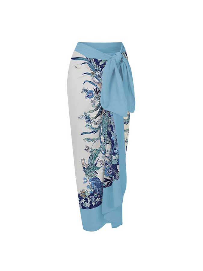 Fashion Print Reversible One-Piece Swimsuit