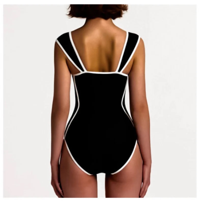 Retro Sexy One Piece Swimsuit
