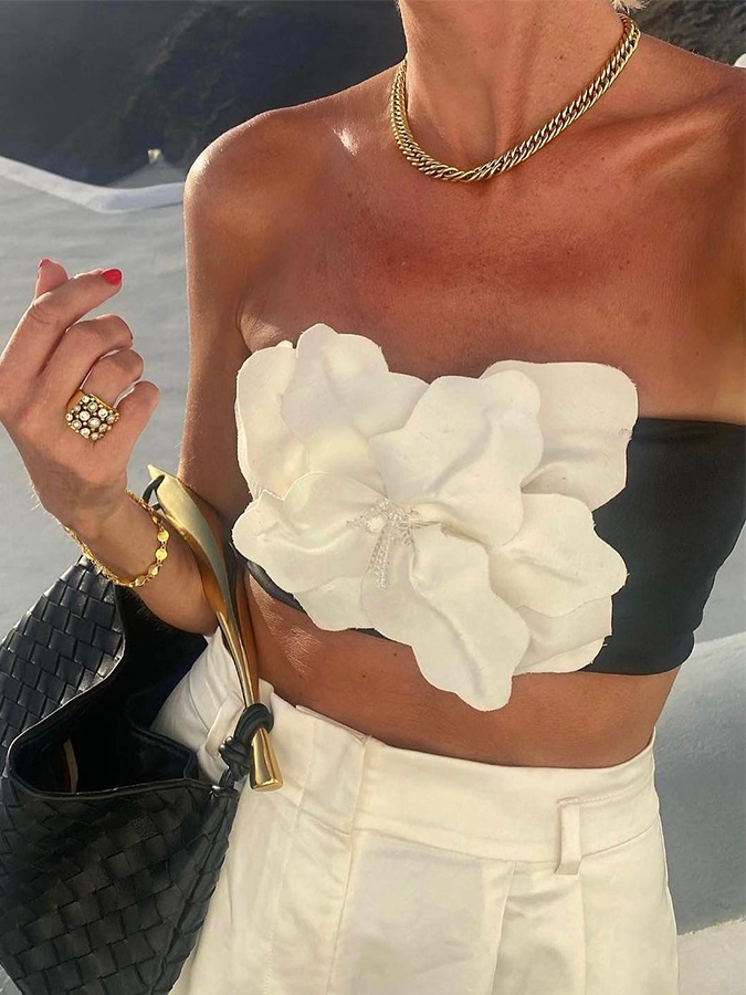 3D Flower Bikini and Cover-up