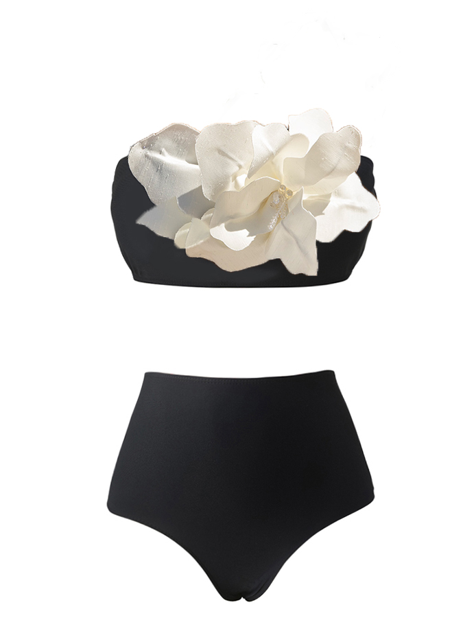 3D Flower Bikini and Cover-up