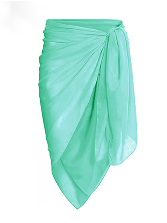 Fashion One Shoulder Print Swimsuit Set