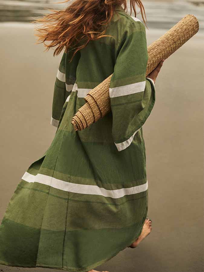 Sexy Green Halter One Piece Swimsuit