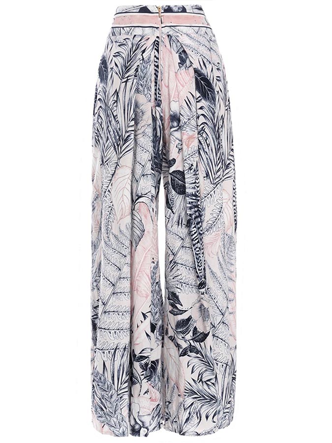 Printed Tank Top Beach Shorts Set