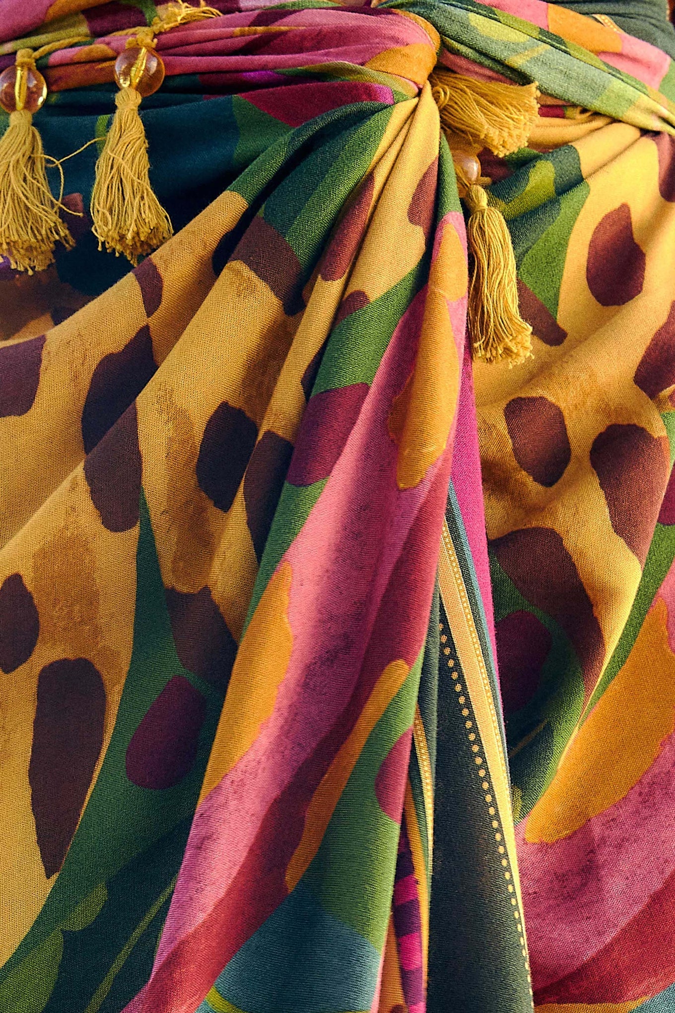 Cow Print Bananas Beach Cover up