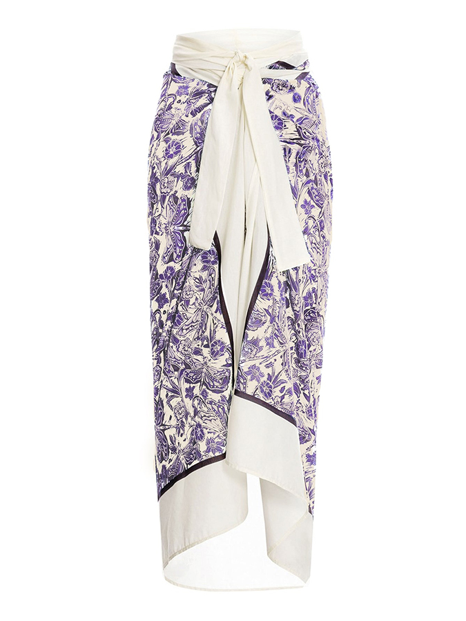 Fashion Print One Piece Swimsuit Set