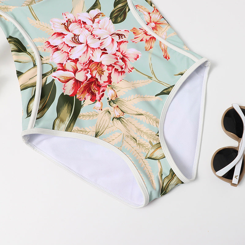 Retro Sexy One Piece Swimsuit