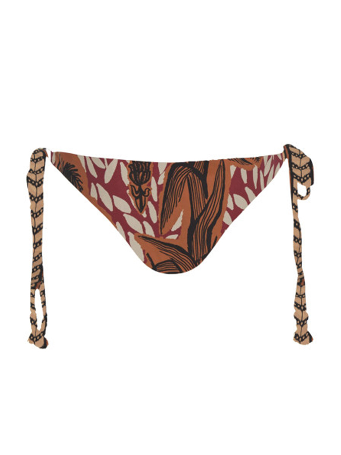 Vintage Print Beach Bikini Set