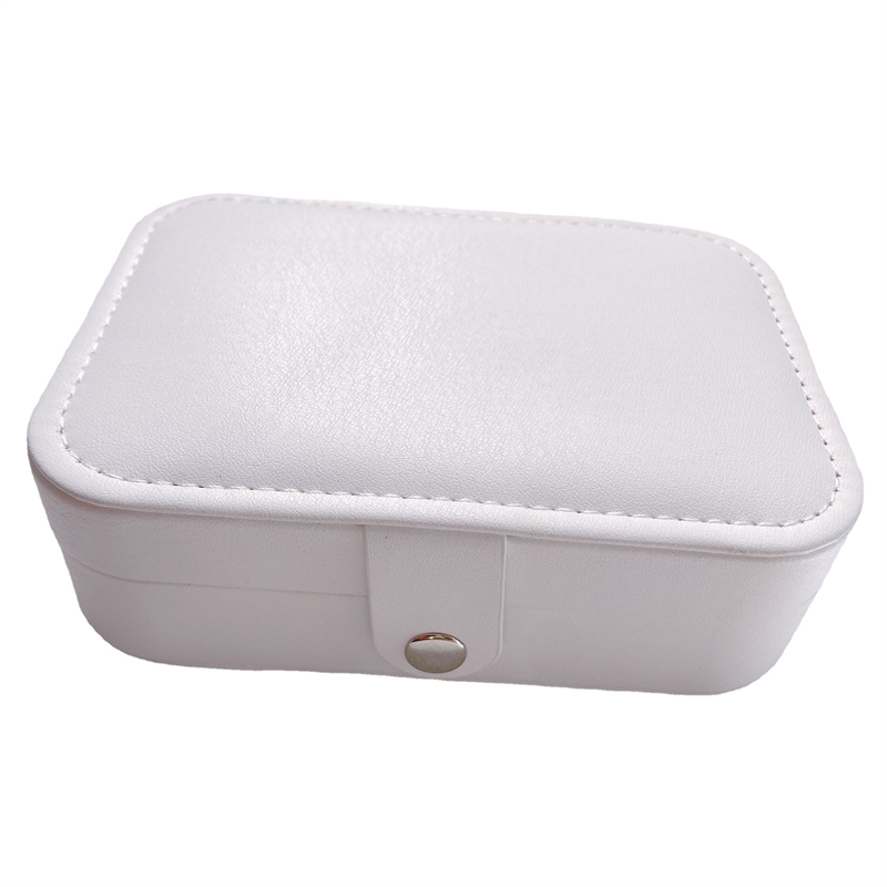 Three-layer PU Jewelry Storage Box