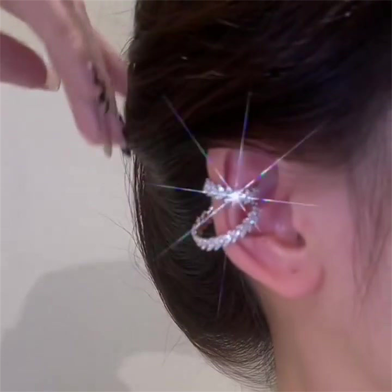 Handmade Fashion Double Layer Round Cut Straw Earrings