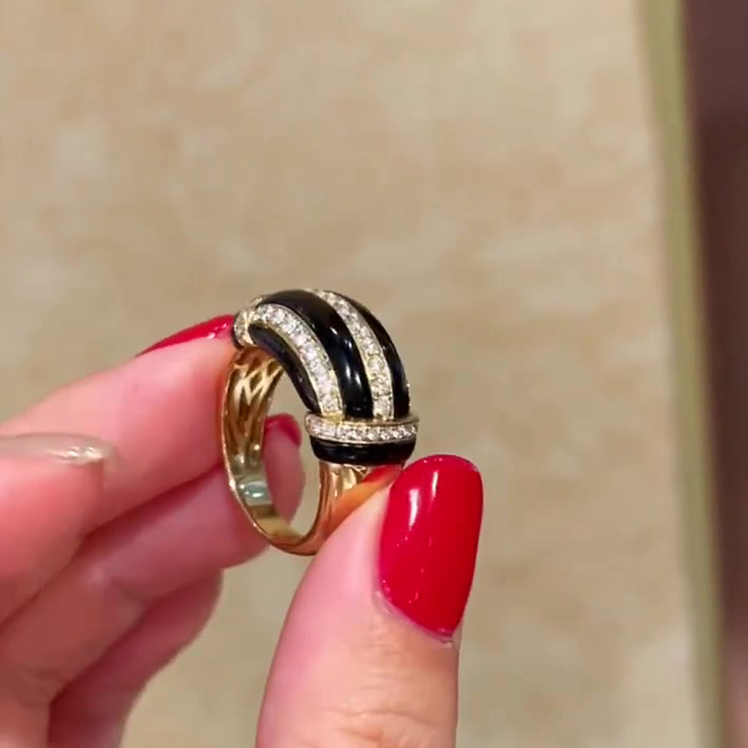 3.35ct Round Cut White Sapphire Eternity Ring