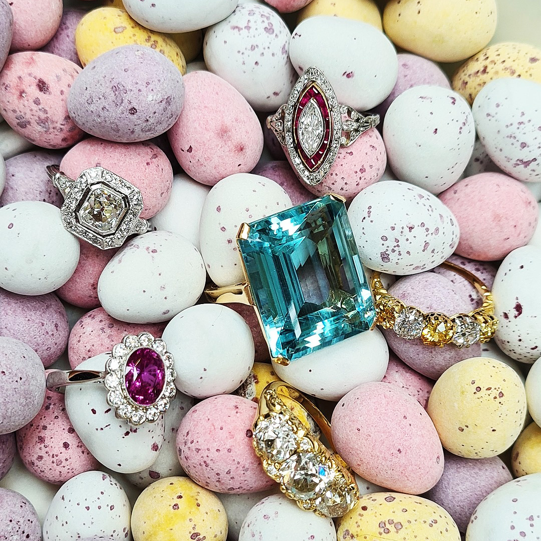 35.5ct Emerald Cut Aquamarine Sapphire Cocktail  Ring