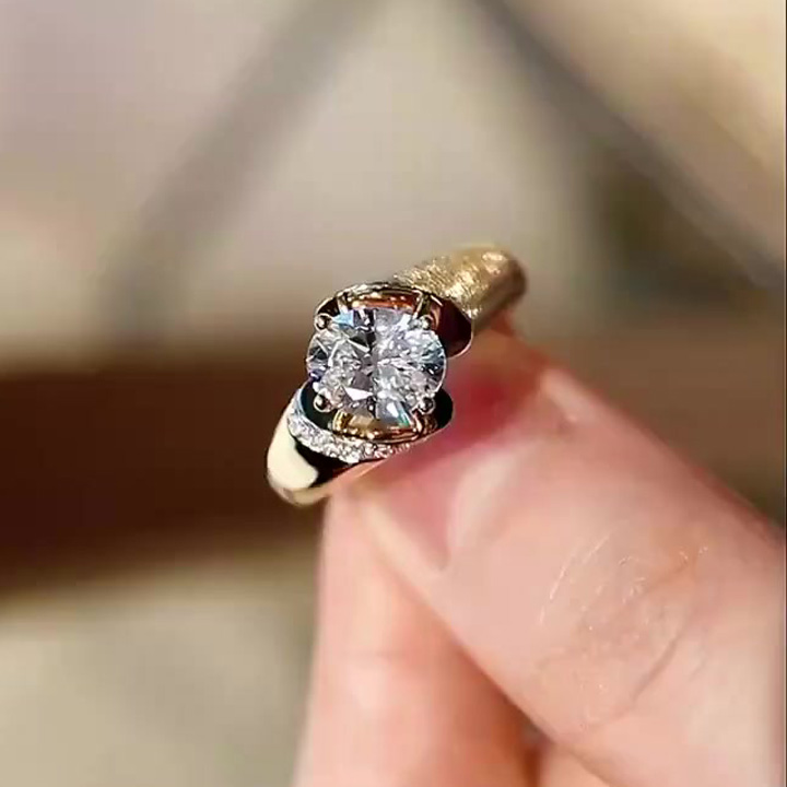 3ct Oval Cut White Sapphire Engagement Ring