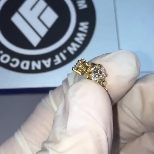 Round Cut White Sapphire Stud Earrings