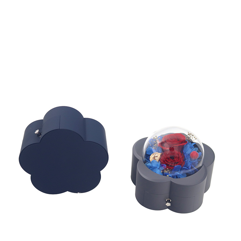 Eternal Rose Flower Flower Jewelry Box Gift Box