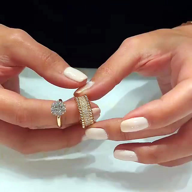 3ct Round Cut White Sapphire Wedding Set