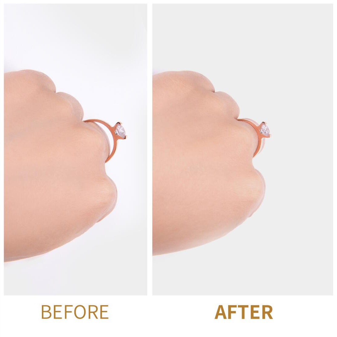 Invisible Resin Ring Size Adjuster for Any Loose Rings