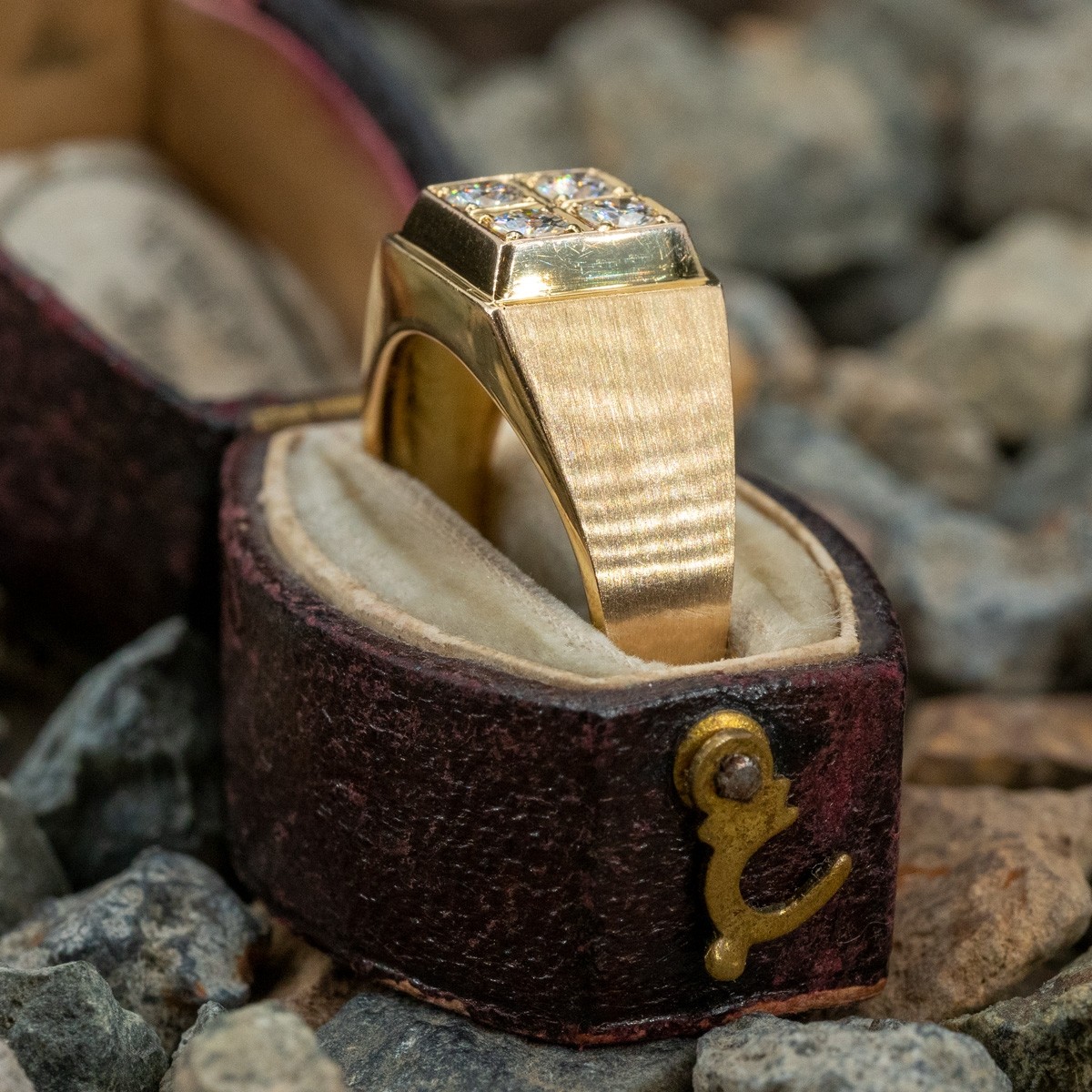 2ct Round Cut White Sapphire Eternity Ring