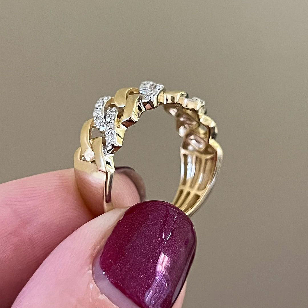 1.2ct Round Cut White Sapphire Eternity Ring