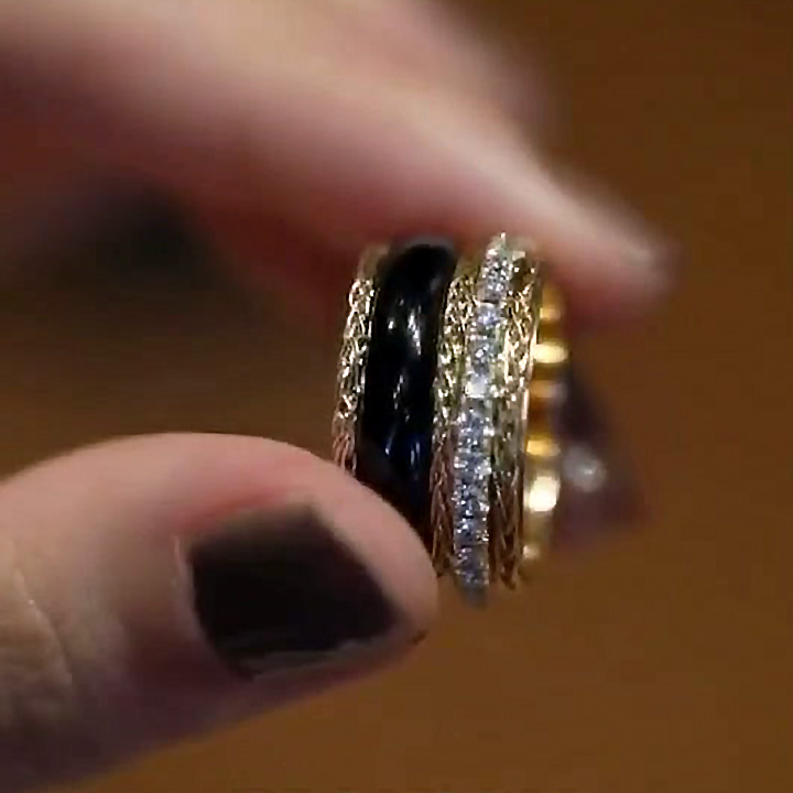 2.15ct Round Cut White Sapphire Eternity Ring