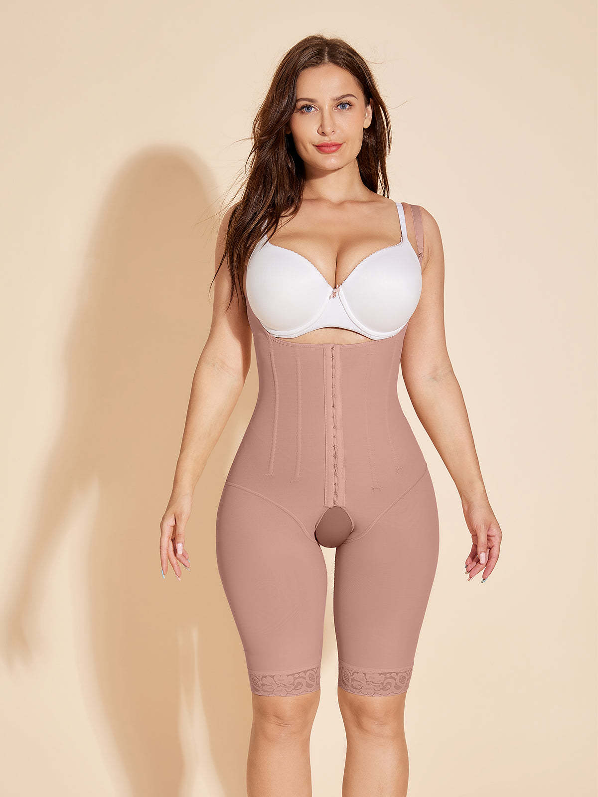 ChicCurve Women Body Shaper Tummy Control Boned Shapewear Corset 