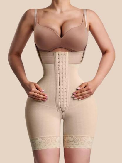 Women Body Hourglass Girdle - Rib-height, Mid-leg