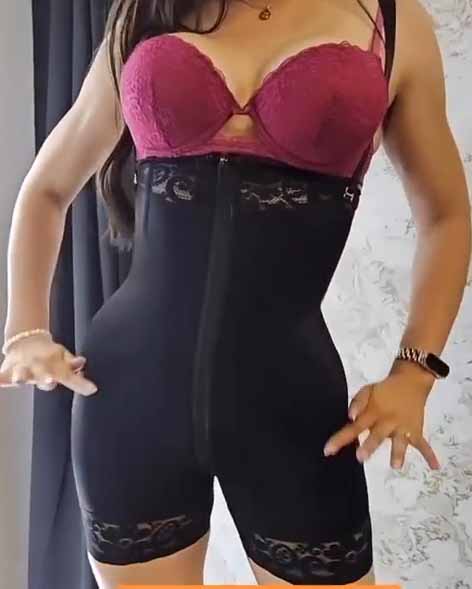 High Waist Butt Lift Zipper Shaperwear