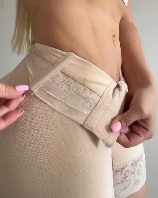 Lace High Waist Butt Lift Shaper Shorts