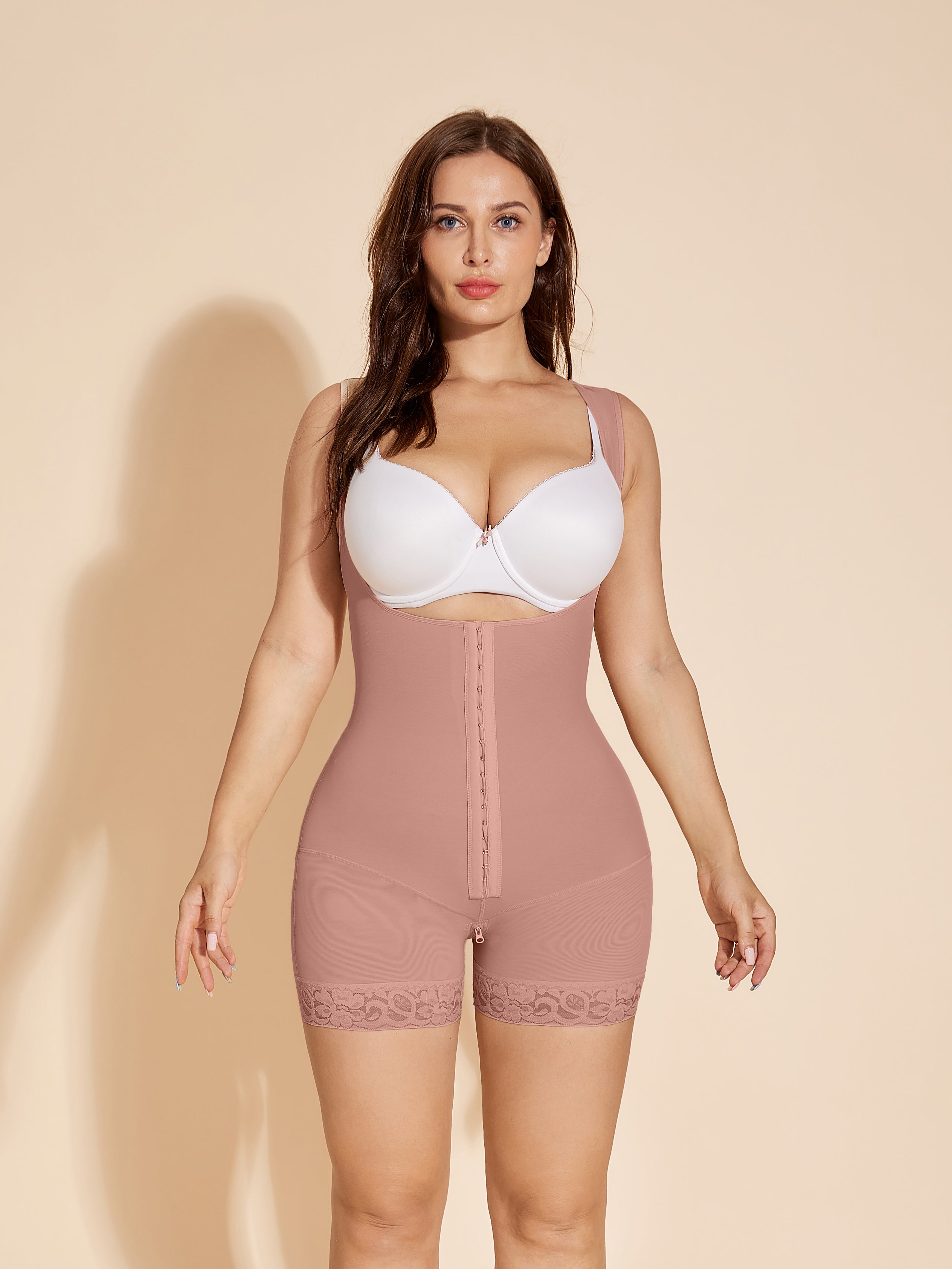 ChicCurve Adjustable Hook-eye Stage 2 Fajas High Compression Body Shaper 