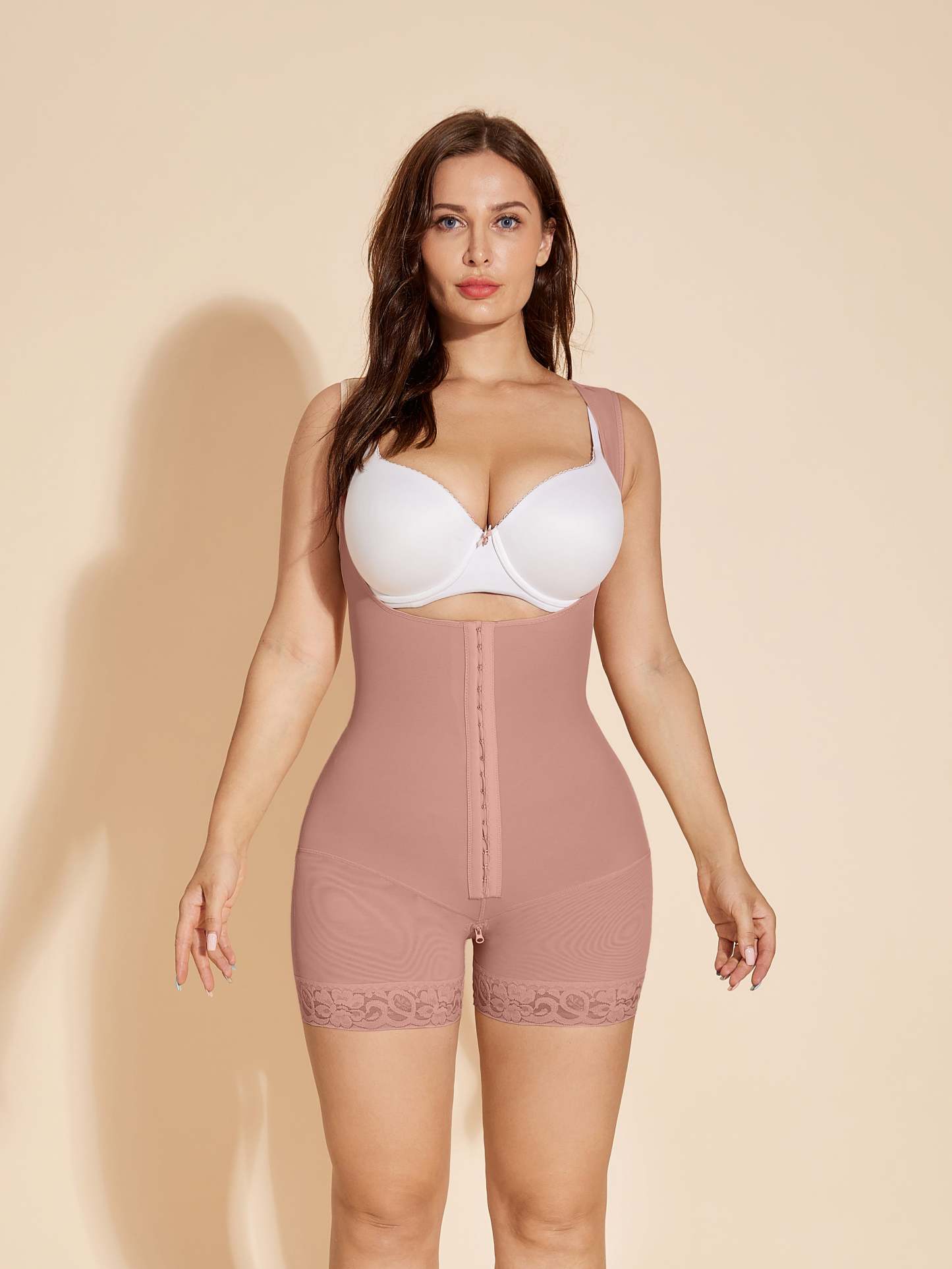 ChicCurve Adjustable Hook-eye Stage 2 Fajas High Compression Body Shaper 