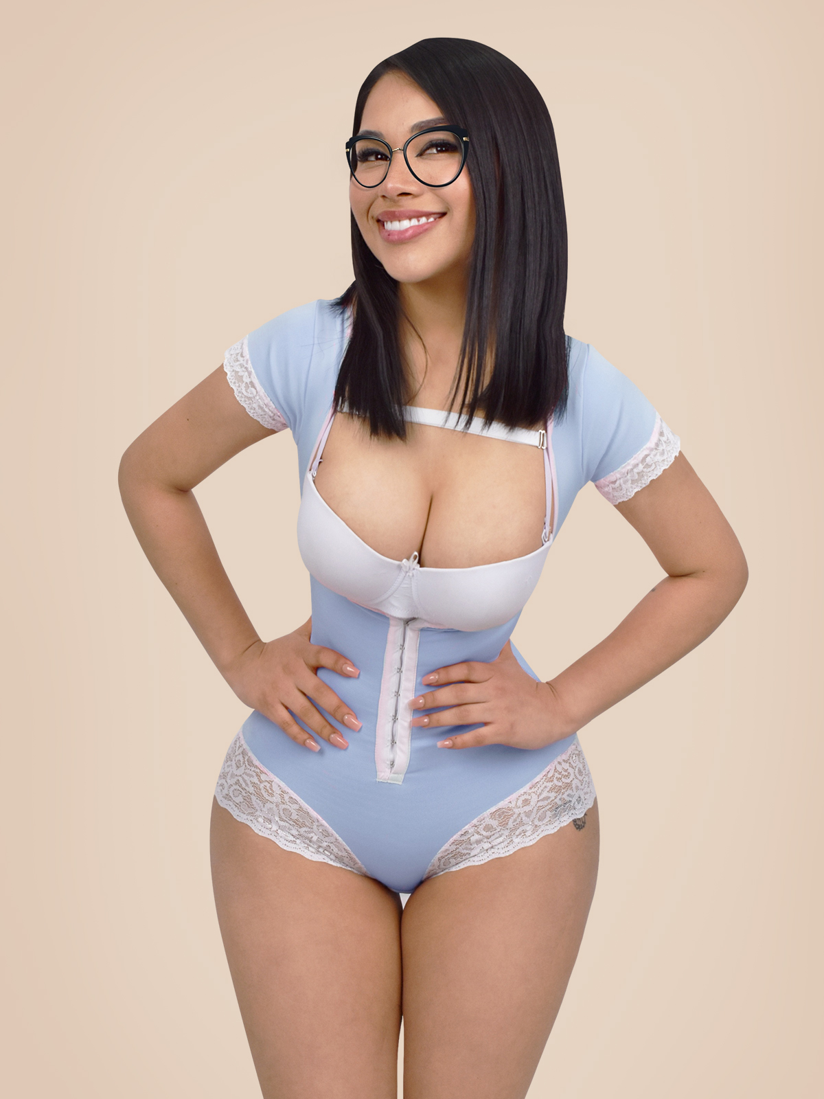 Body Premium Manga Corta