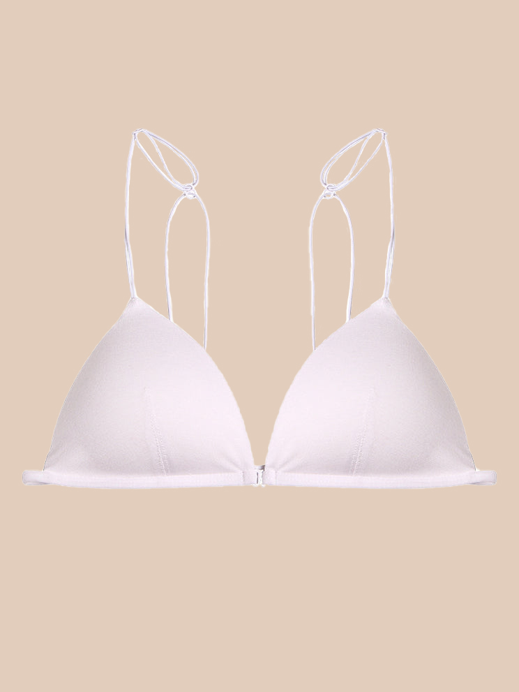 french front button underwear bra