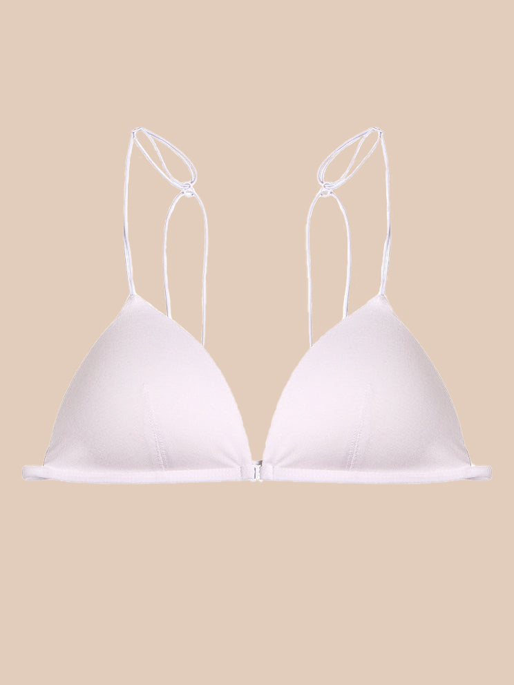 french front button underwear bra