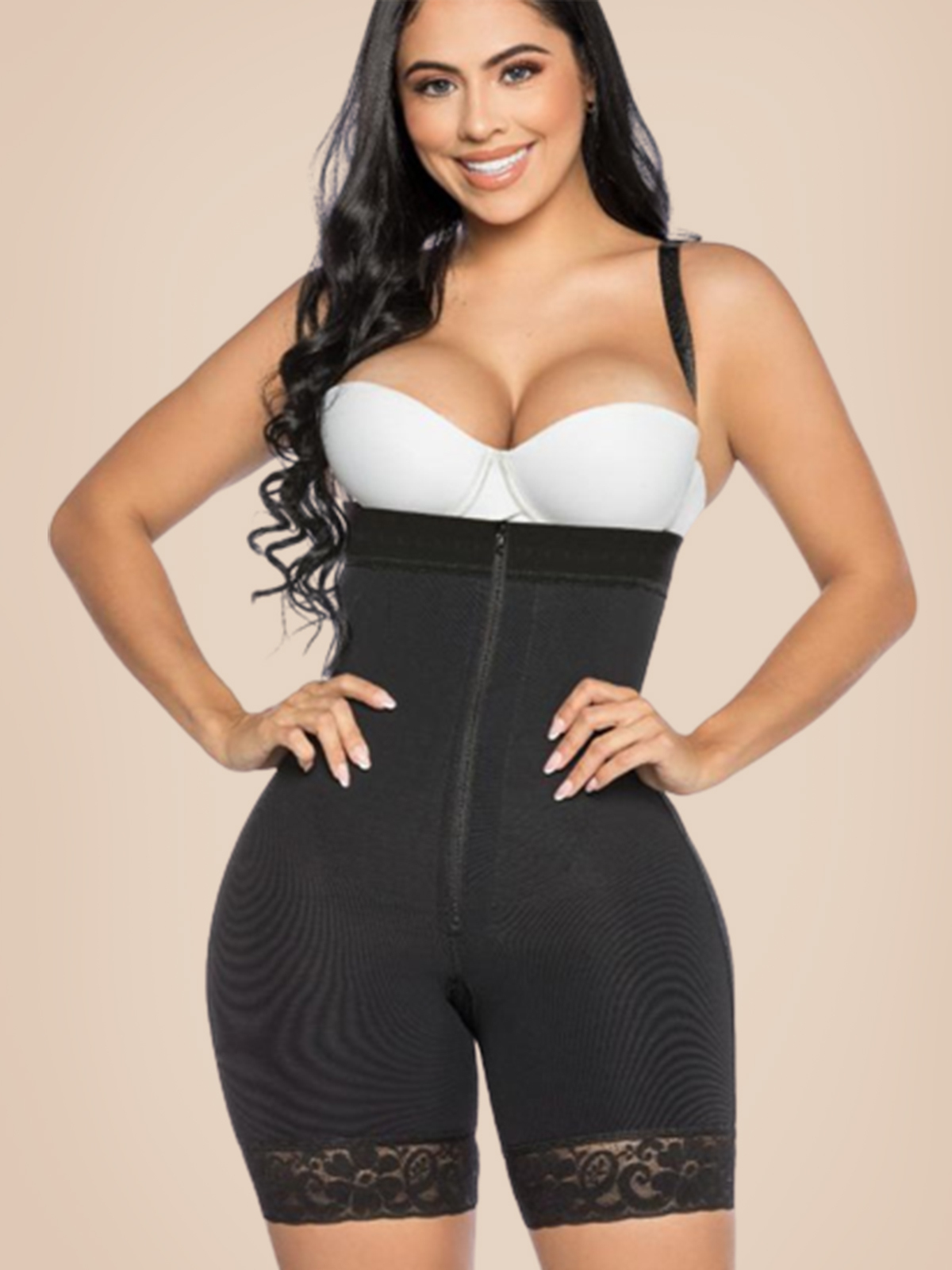 Fajas Colombianas Butt Lifter Shapewear Open Bust Tummy Control Panties Open Crotch