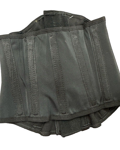 Black Super Skinny Mini Corset
