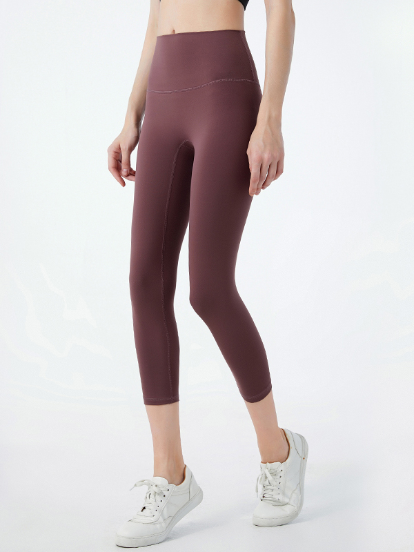 High Waist Hip Lift Sculpting sport cropped pants