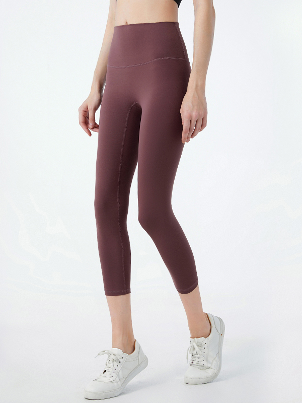 High Waist Hip Lift Sculpting sport cropped pants