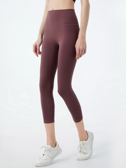 High Waist Hip Lift Sculpting sport cropped pants
